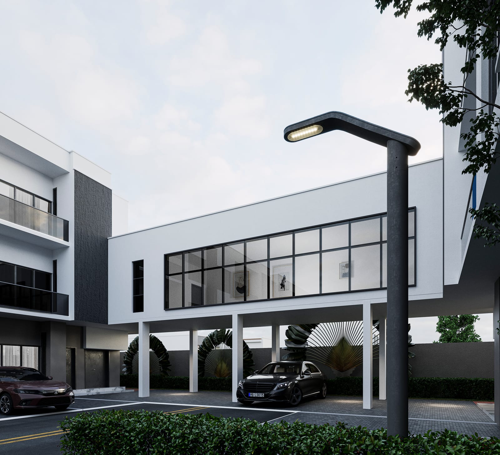 Architectural rendering of Citrine Luxury Apartments in Katampe Main, Abuja